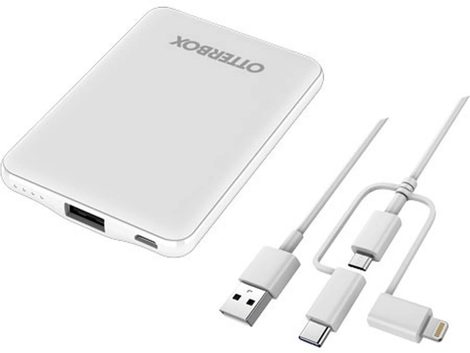 OtterBox 5000 mAh 10W USB A&MIC Power Bank Kit Academy