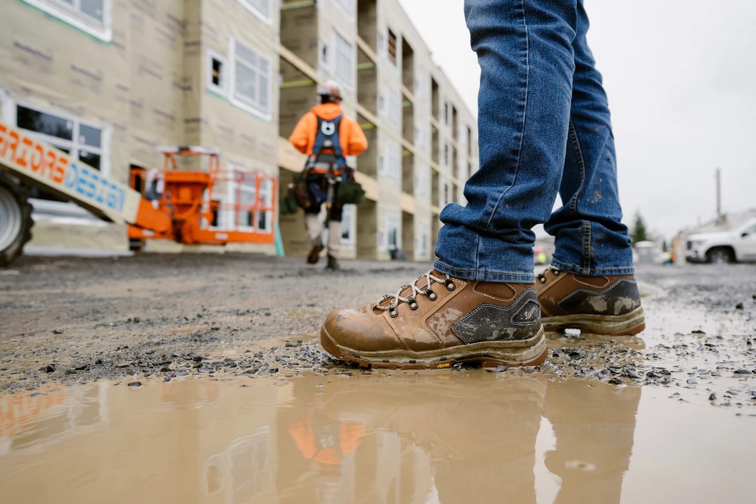 Danner Men's Vicious 4.5 in Work Boots Free Shipping at Academy
