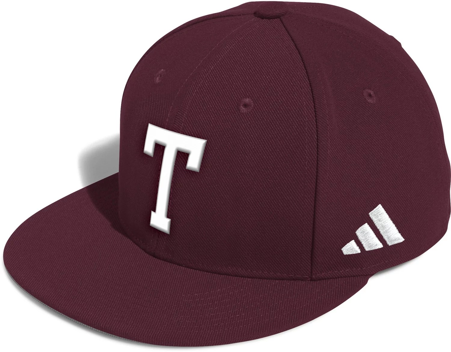 adidas Men's Texas A&M University Fitted Baseball Cap Academy