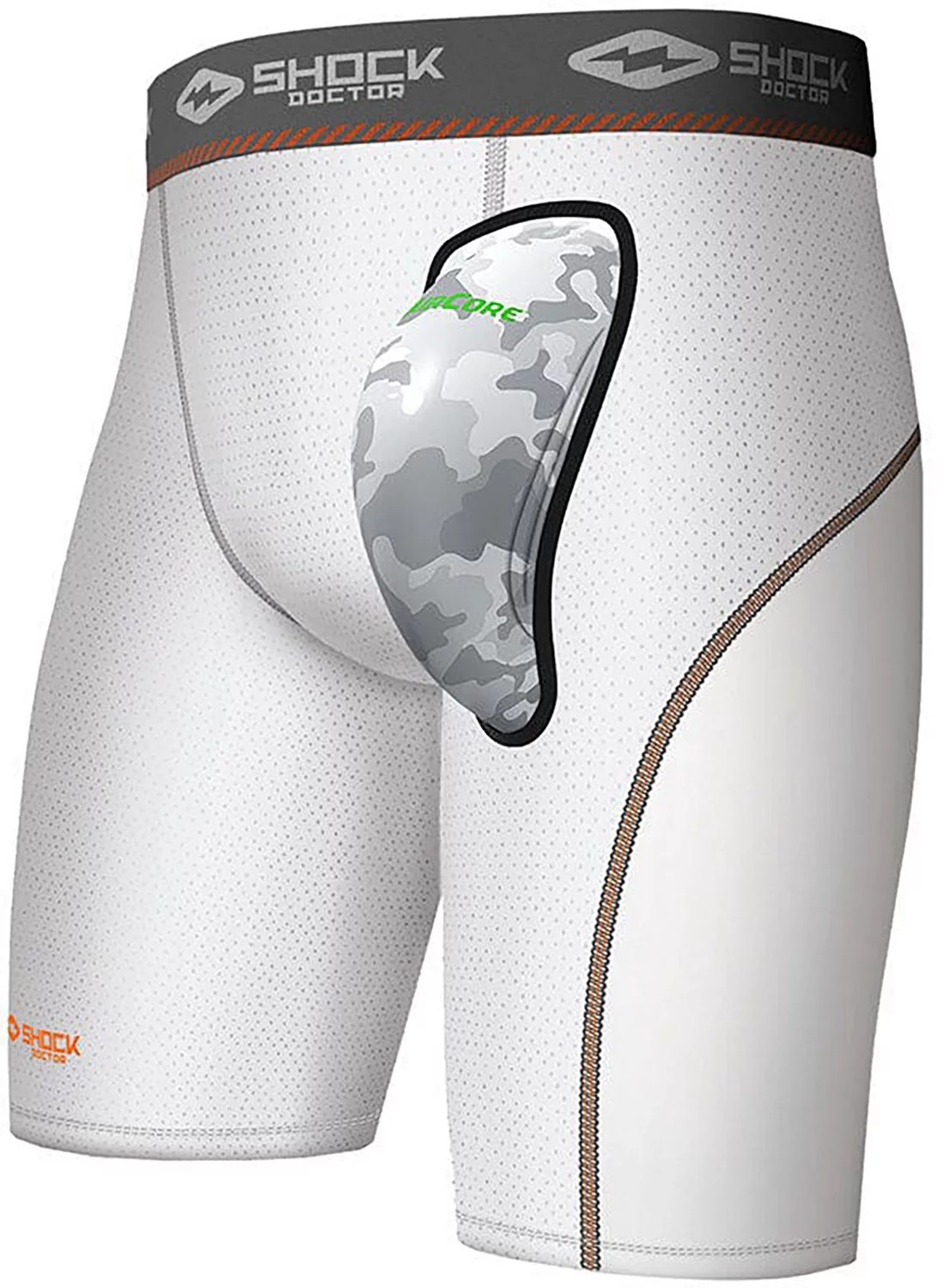 Shock Doctor Youth Core Compression Shorts with AirCore Cup Academy