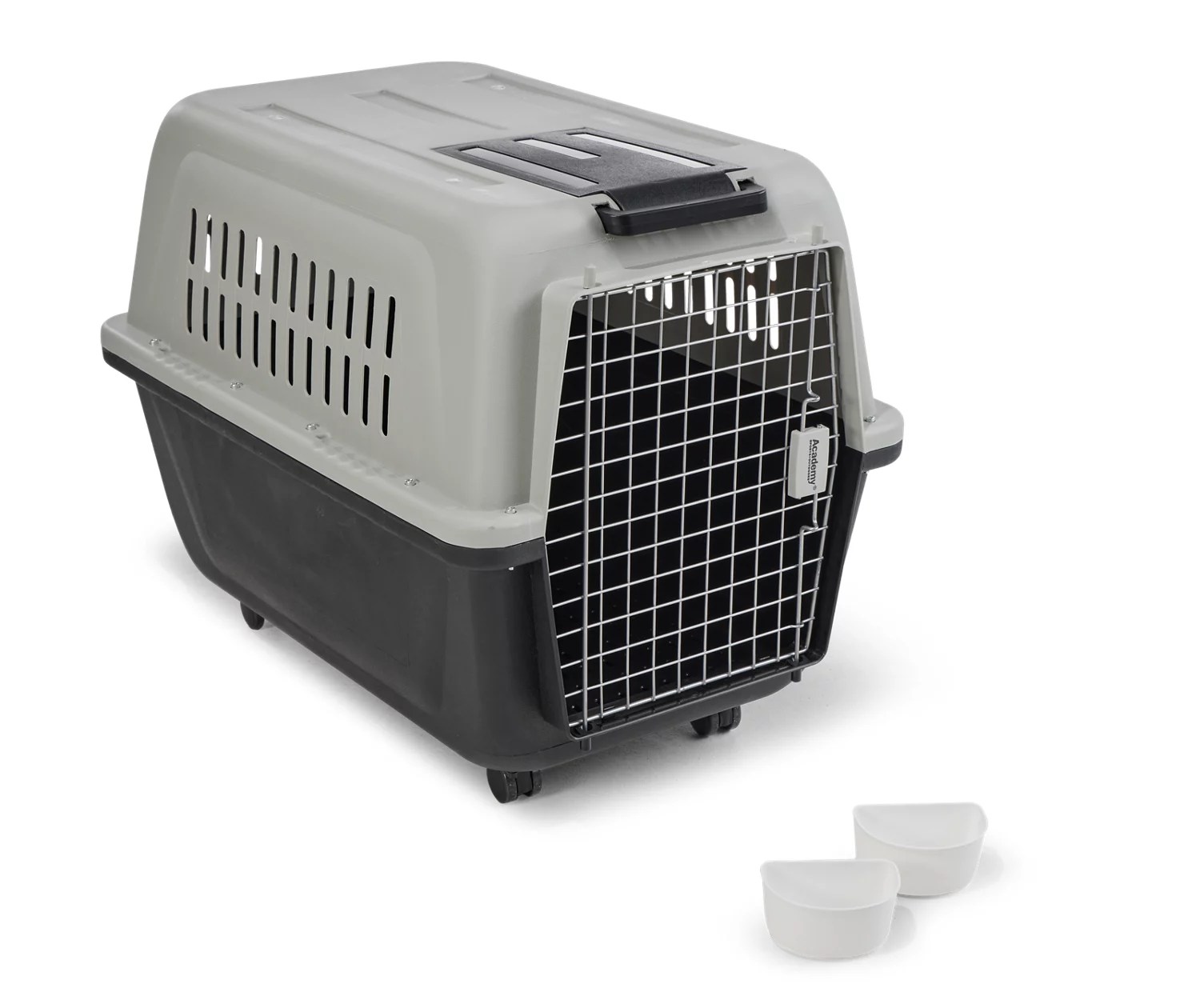 Academy Sports + Outdoors Wheeled Portable Medium Kennel Academy