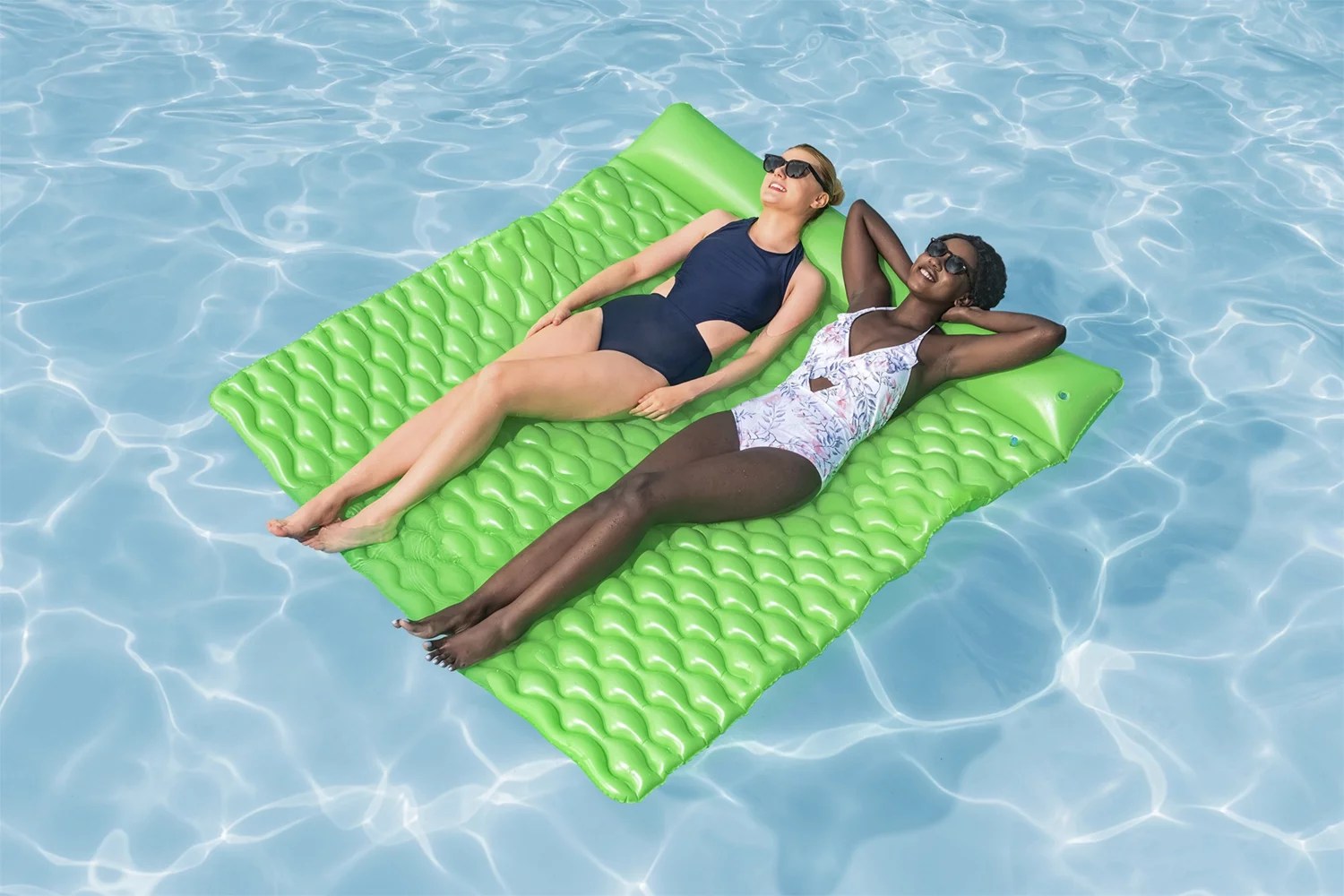 Bestway H20GO! Float N' Roll 2Person Giant Floating Pool Mat Academy