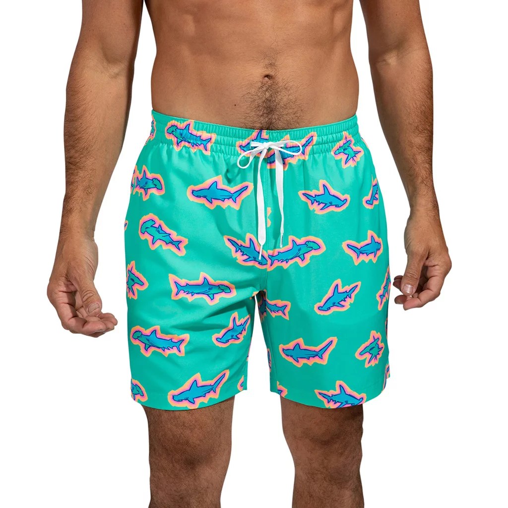 Chubbies Men's Apex Swimmers Lined Stretch Classic Swim Trunks 7 in