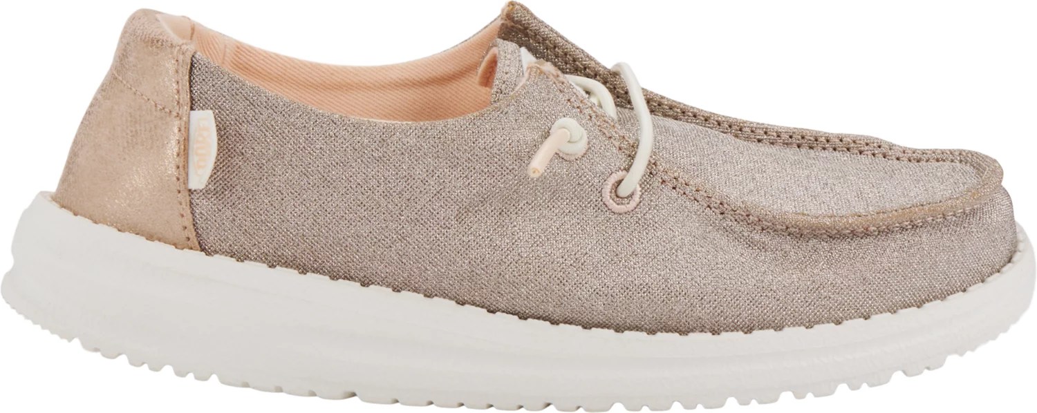 Hey Dude Kids Wendy Metallic Sparkle PSGS Shoes Academy
