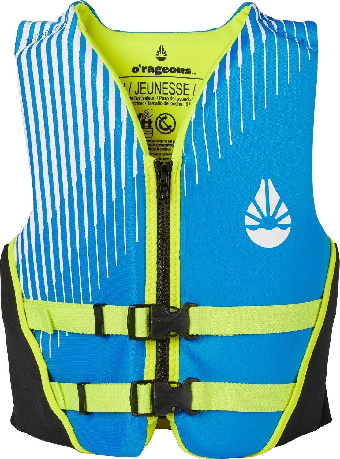 O'Rageous Youth Neoprene Life Vest Free Shipping at Academy