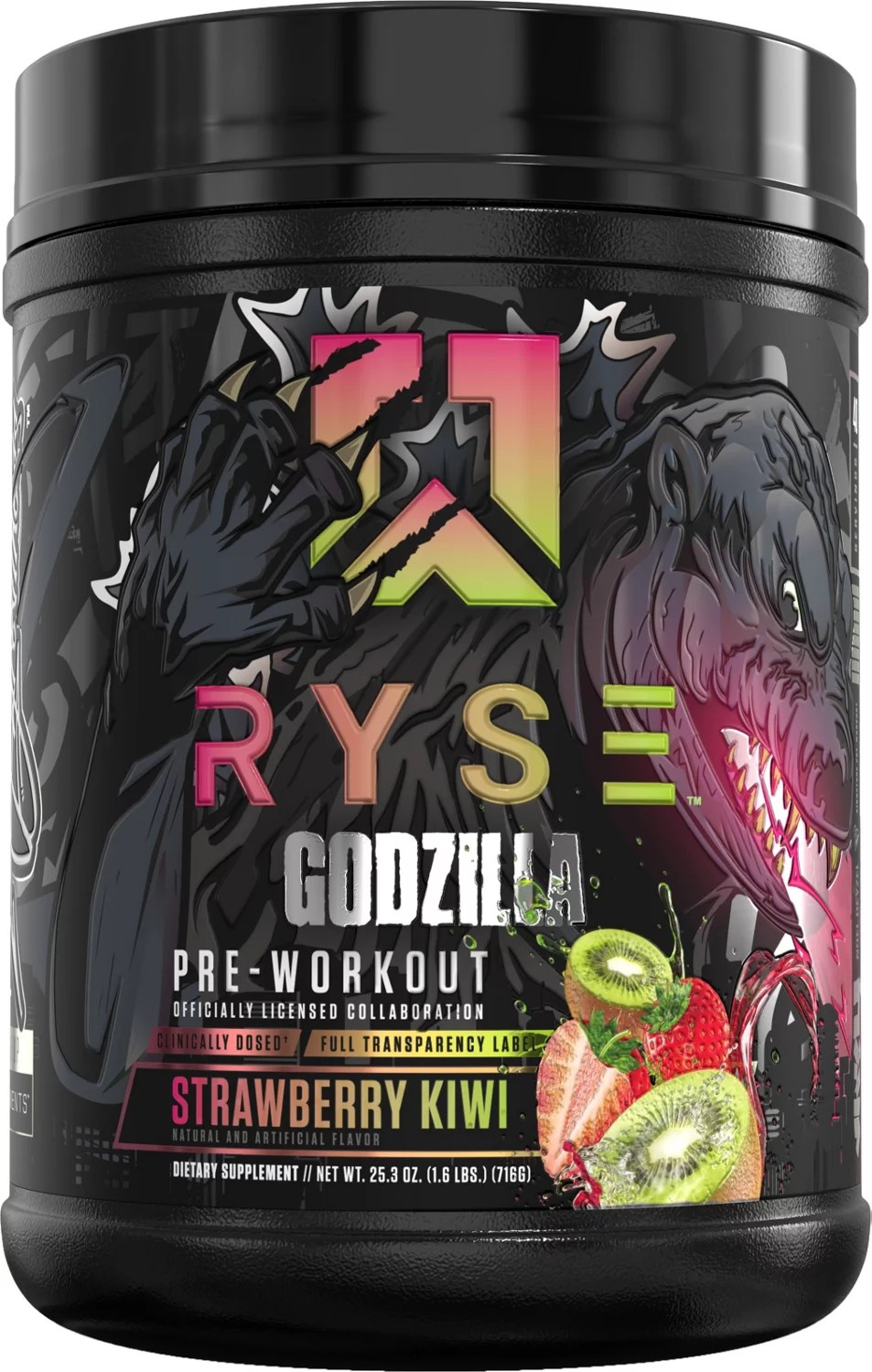 Ryse Signature Series Godzilla PreWorkout Supplement Academy