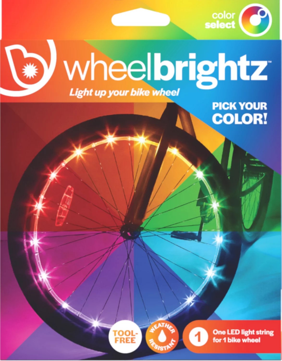 Brightz Wheel Brightz LED Pattern Select Bike Wheel Light Academy