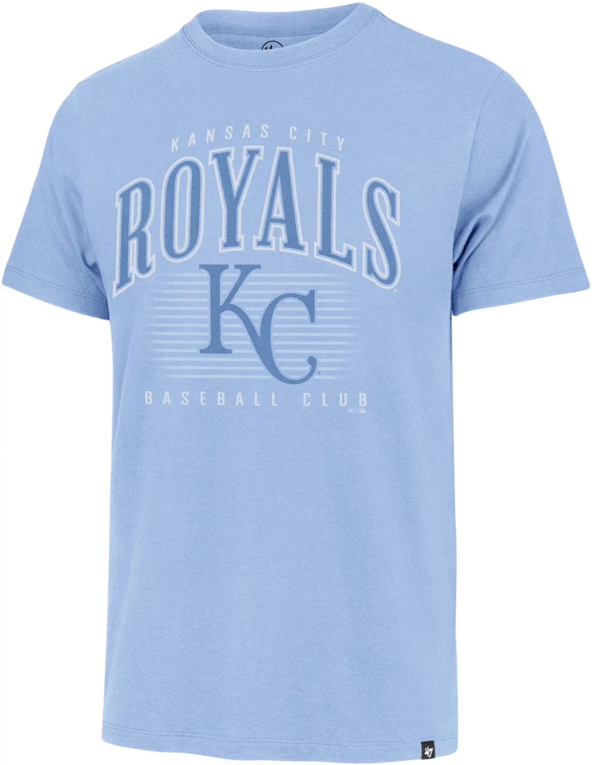 '47 Men's Kansas City Royals Double Header Franklin Tshirt Academy
