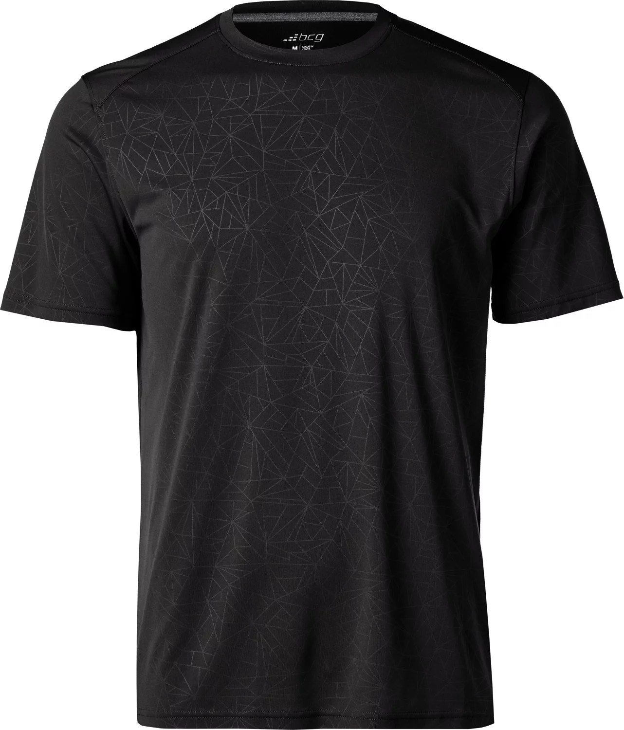 BCG Men's Turbo Embossed Print Training Tshirt Academy