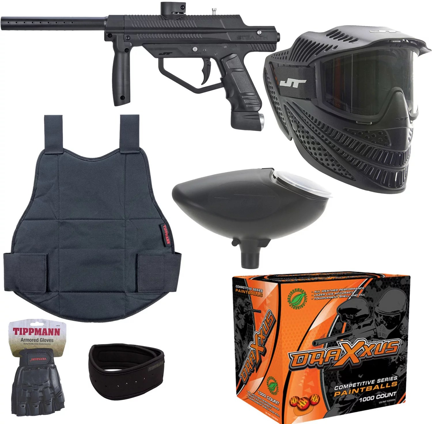 JT Sports Stealth Paintball Marker Battle PAK Academy