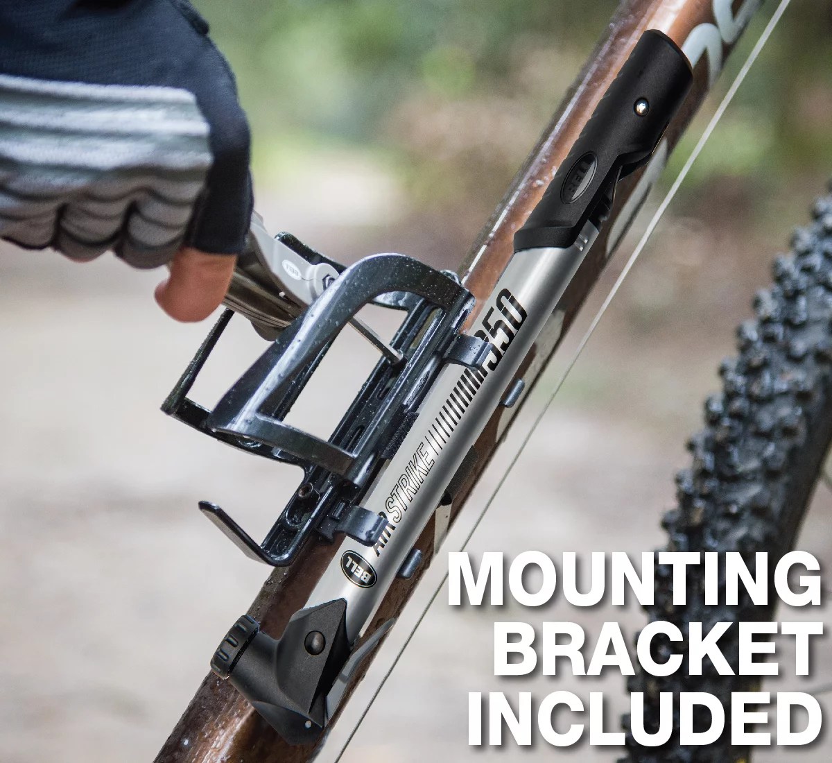 Bell AIRSTRIKE 350 HighVolume Bike Frame Pump Academy