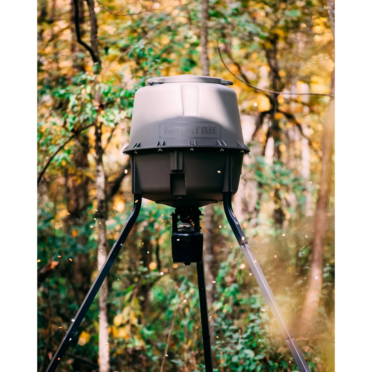 Moultrie Pro II Tripod Cellular Feeder Kit with Feed Hub | Academy