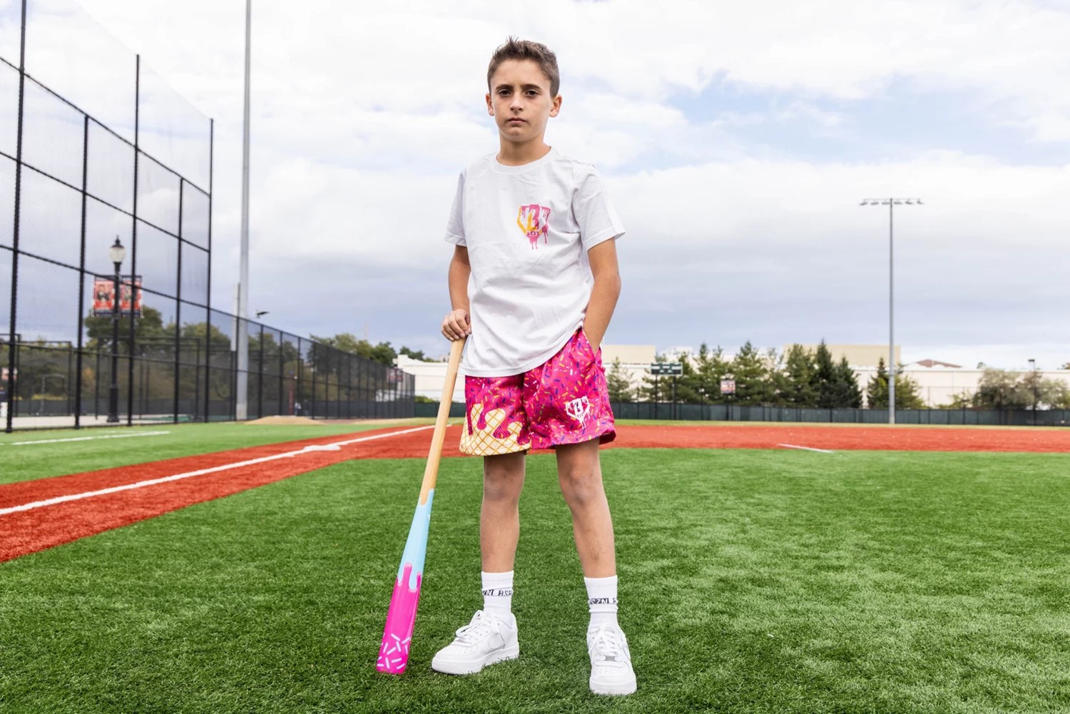 Baseball Lifestyle 101 Youth Ice Cream Shorts 5 in Academy