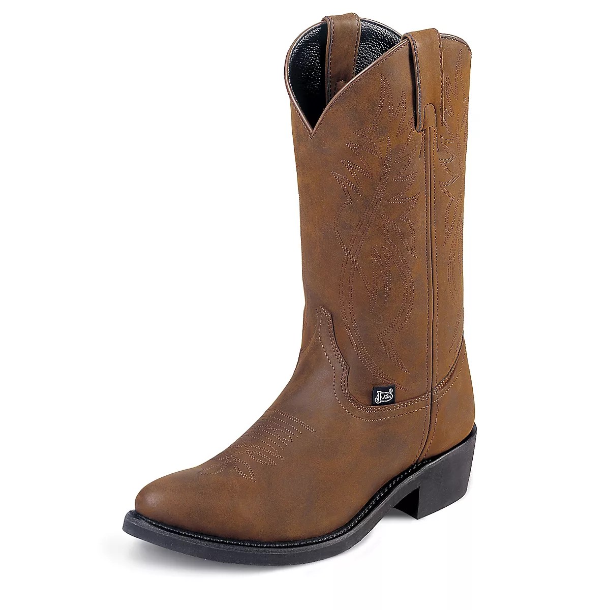 Justin Men's Basics® Western Boots Free Shipping at Academy