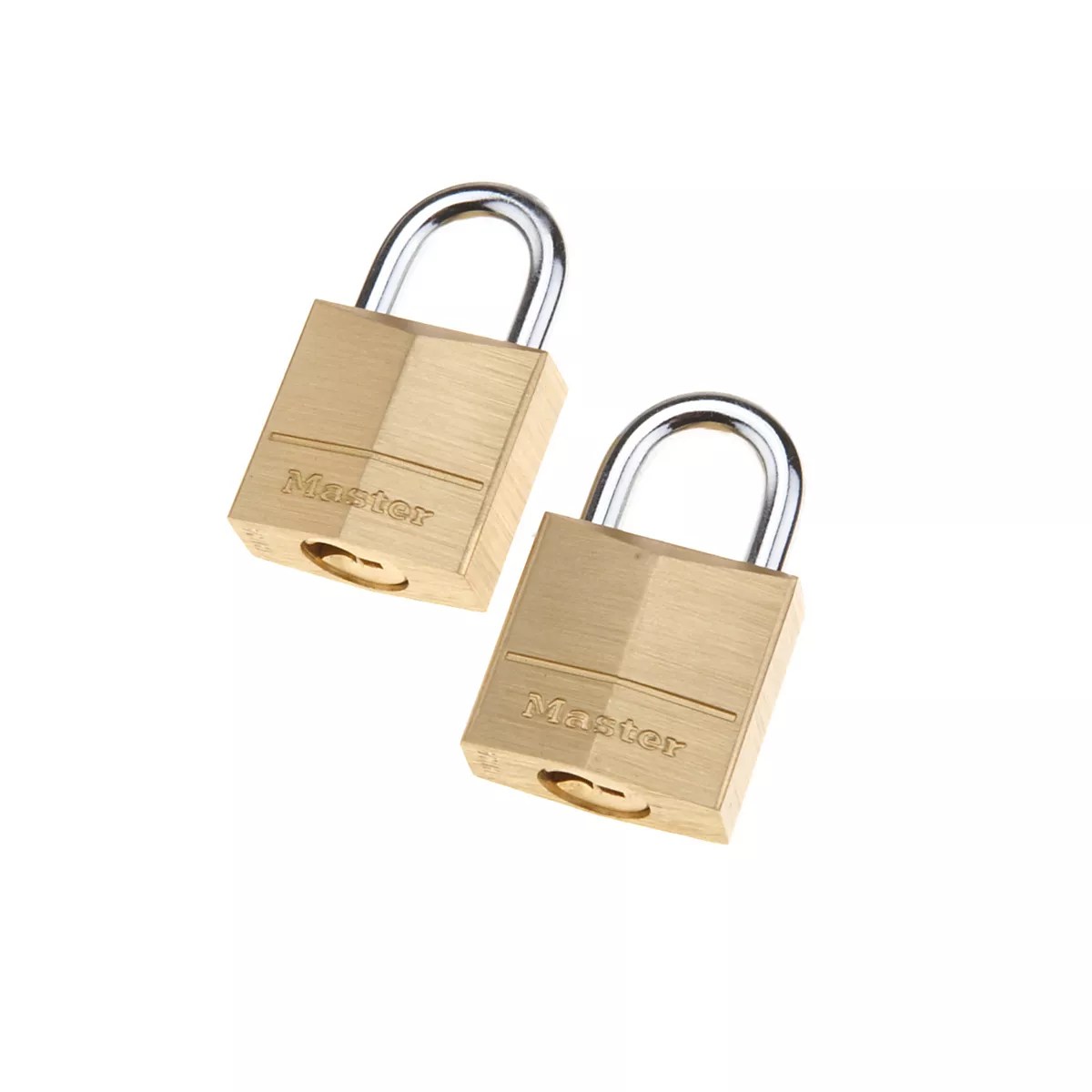 Master Lock® Solid Brass Padlocks 2Pack Academy