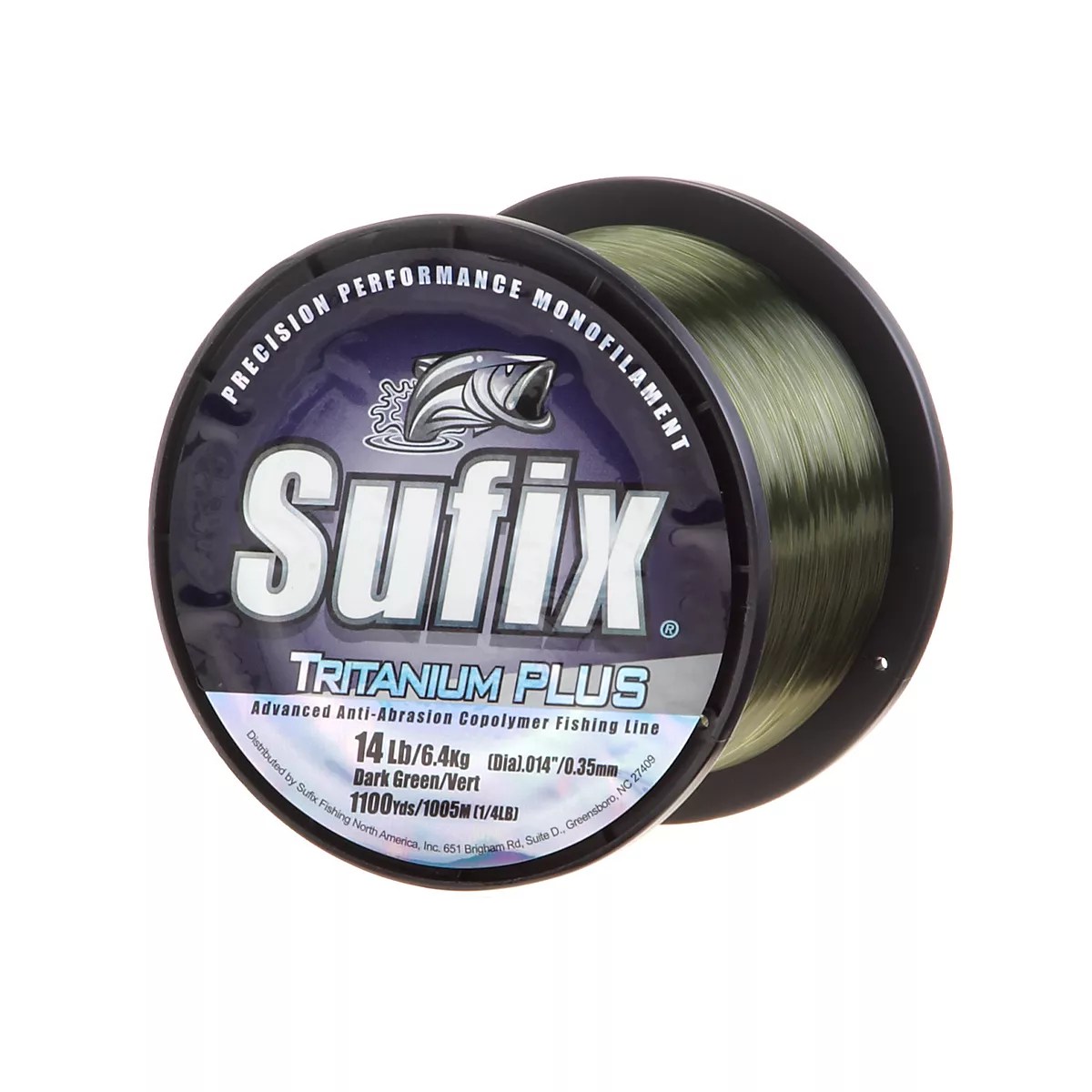 Sufix Tritanium Plus™ 1,100Yard Fishing Line Academy