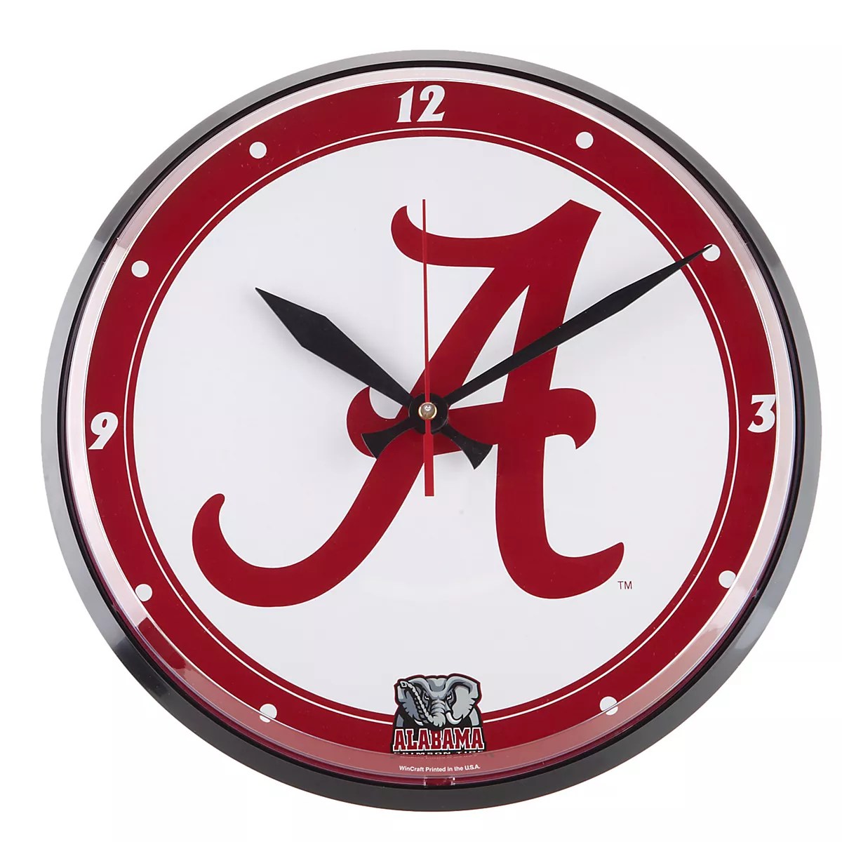 WinCraft University of Alabama Round Clock Academy