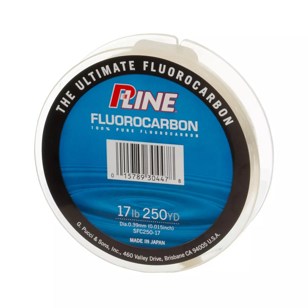 PLine 17 lb. 250 yards Fluorocarbon Fishing Line Academy