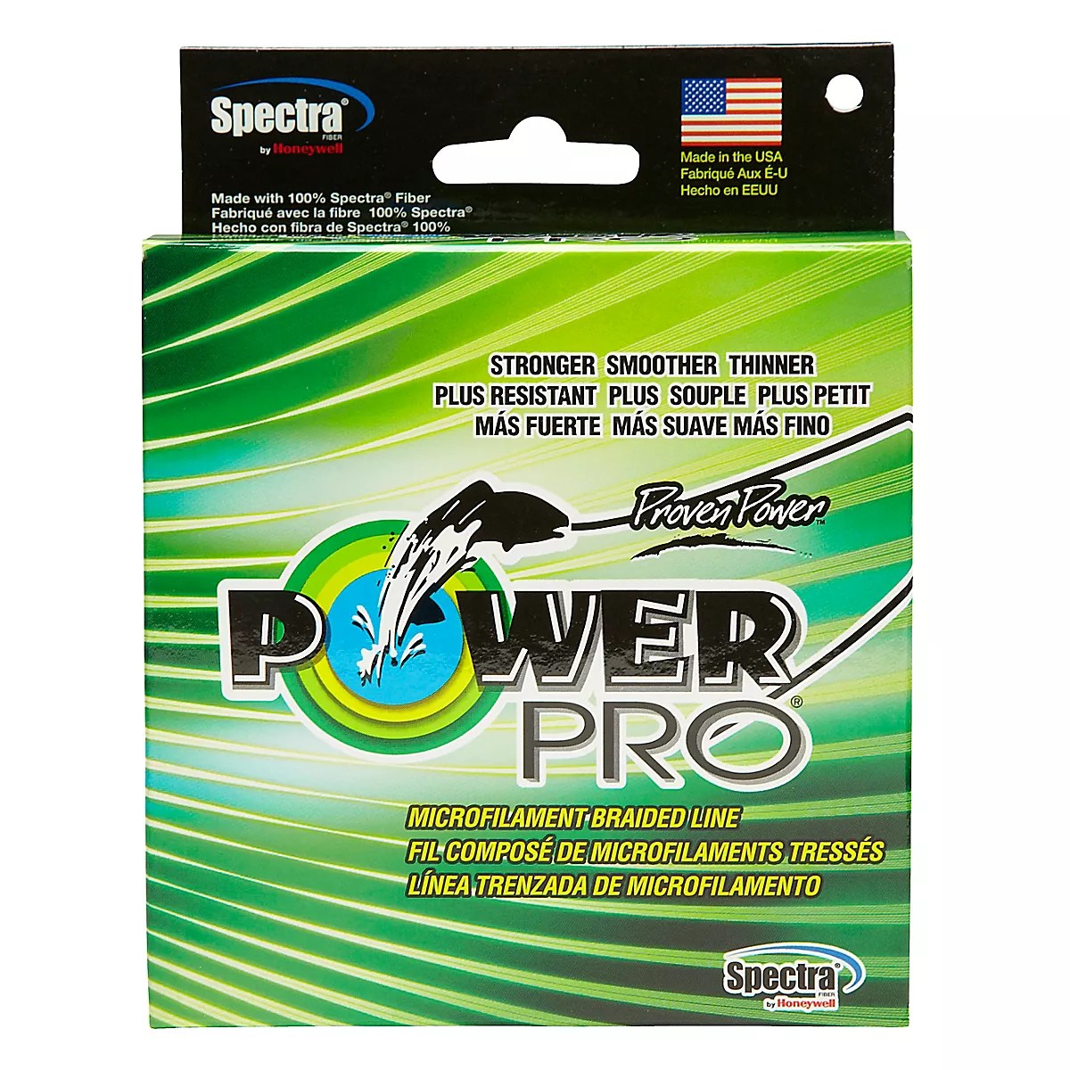 PowerPro 8 lb 150 yards Braided Fishing Line Academy