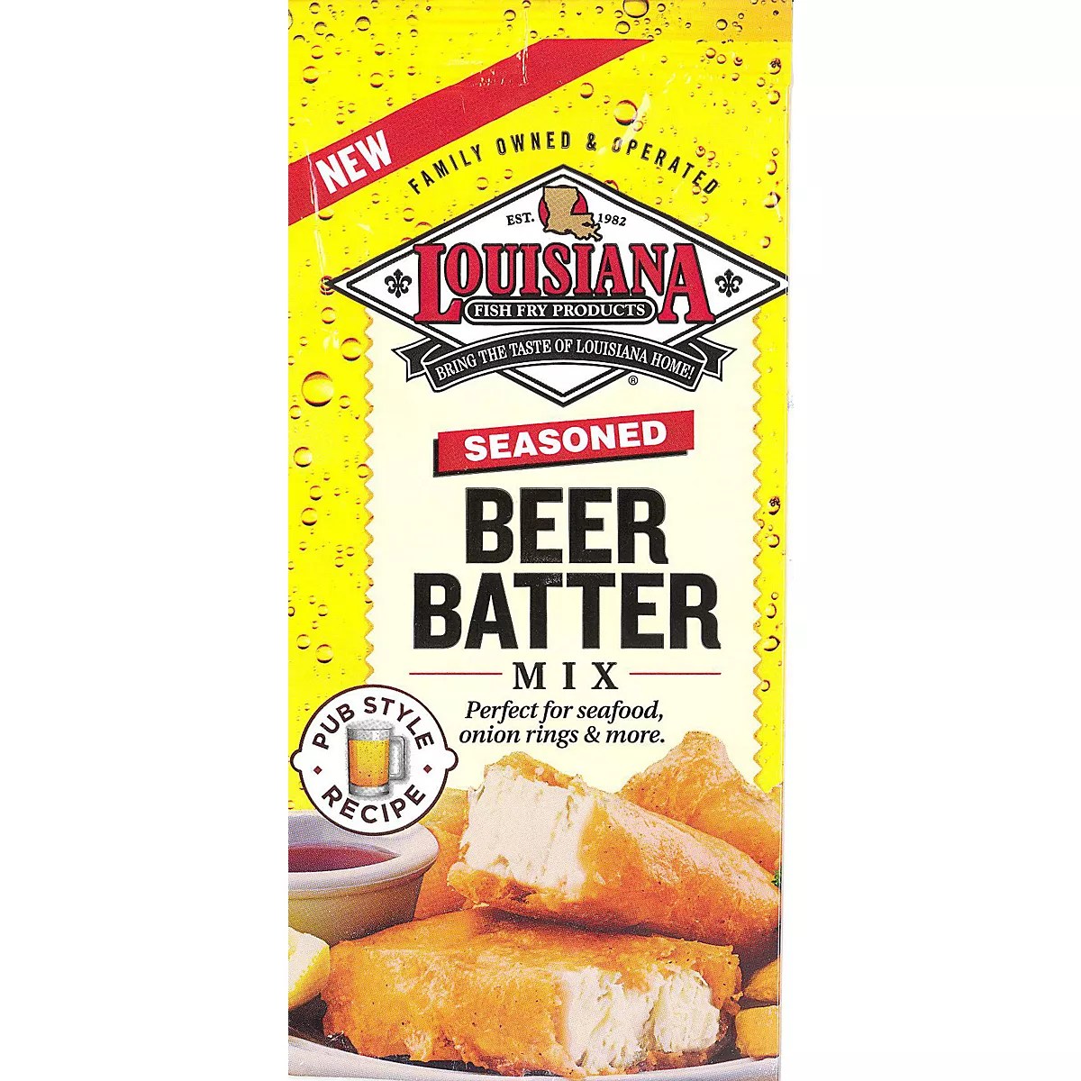 Louisiana Fish Fry Products Beer Batter Mix Academy