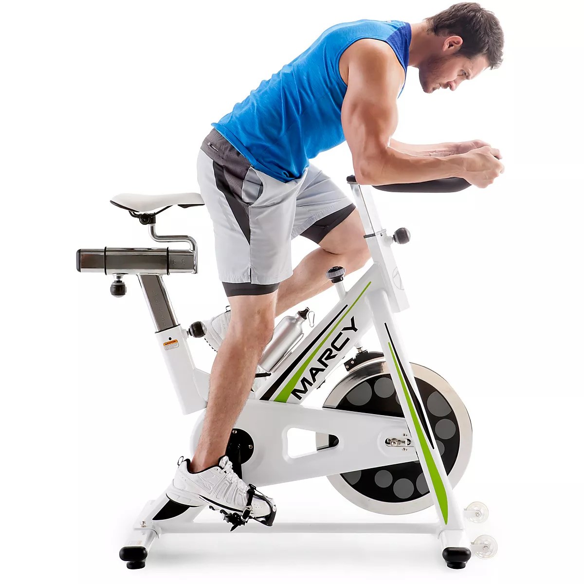 Marcy Deluxe Club Revolution Cycle Exercise Bike Academy