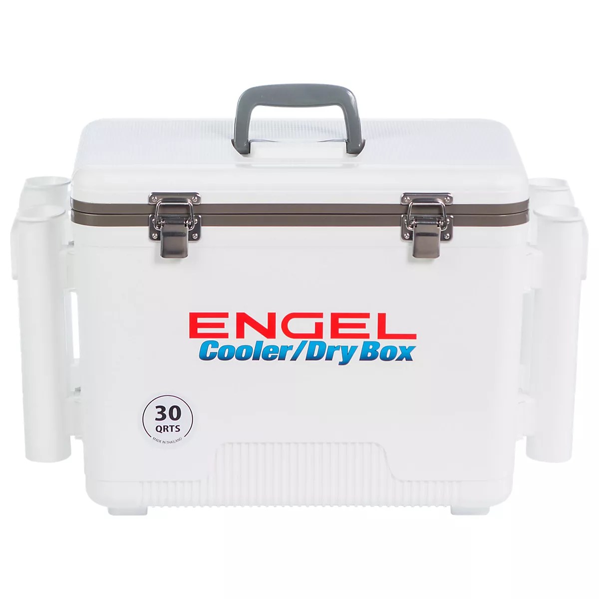 Engel 30 qt Cooler/Dry Box with Rod Holders Academy