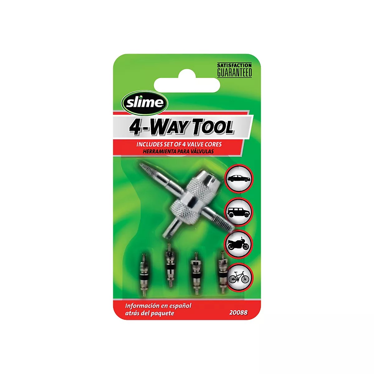 Slime 4in1 Tool and Valve Cores Set Academy