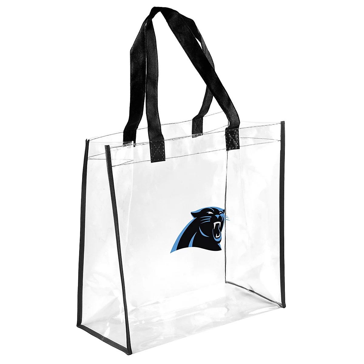 Team Beans Carolina Panthers Clear Reusable Bag Academy