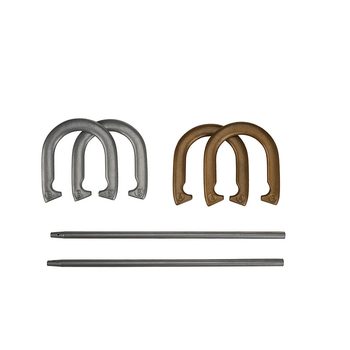 AGame Deluxe Metal Horseshoe Game Set Free Shipping at Academy