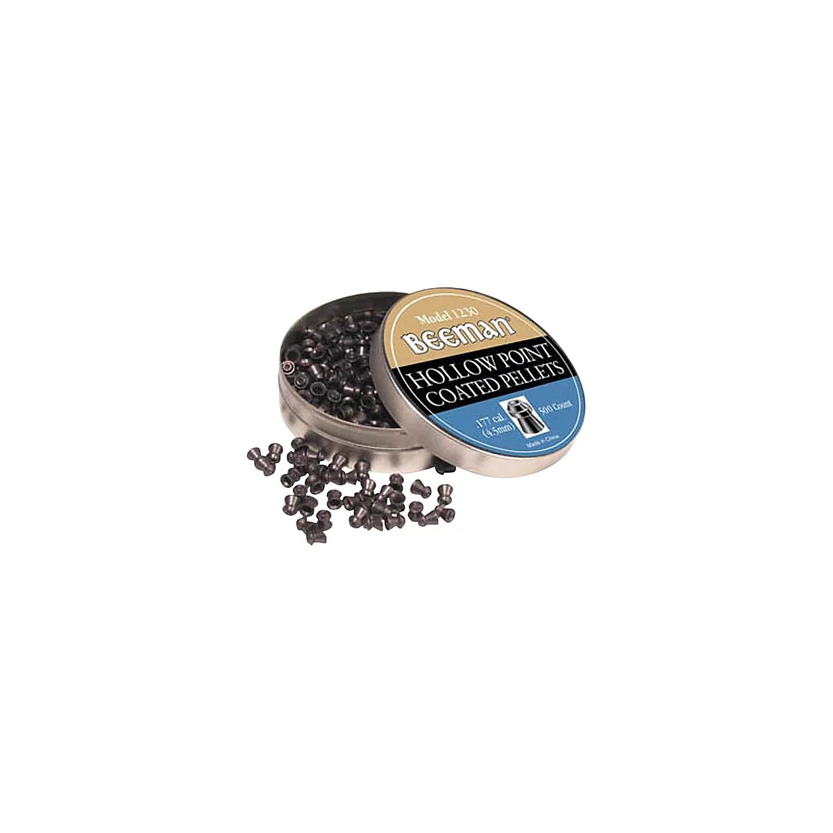 Beeman .177 Caliber Hollow Point Hunting Pellets 500Pack Academy