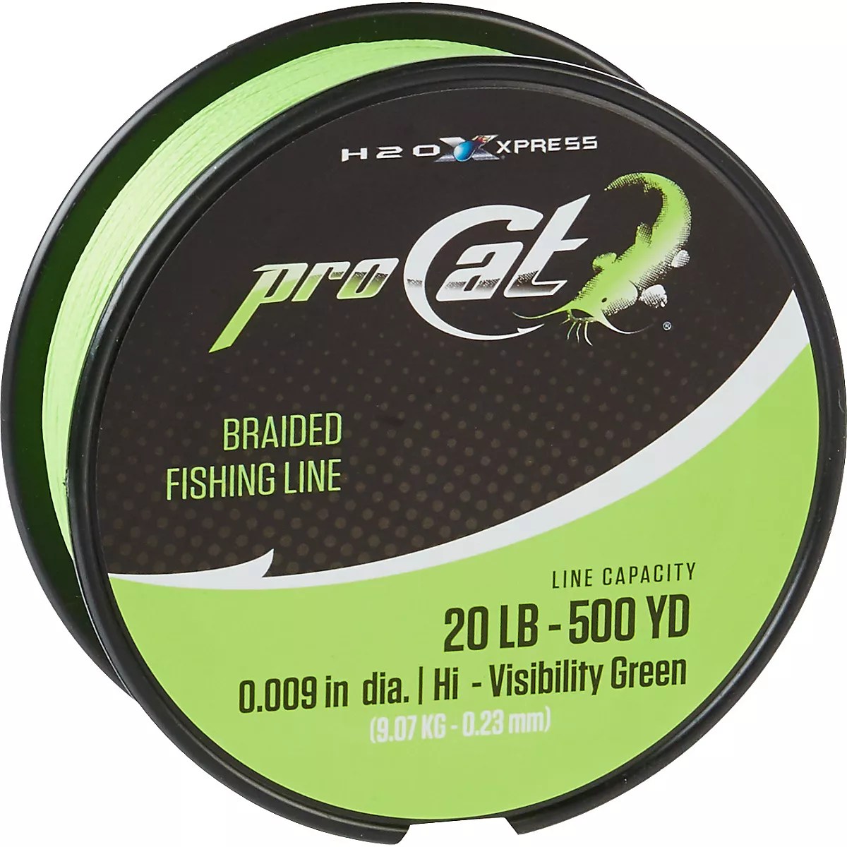 Pro Cat 500 yards Braided Fishing Line Academy