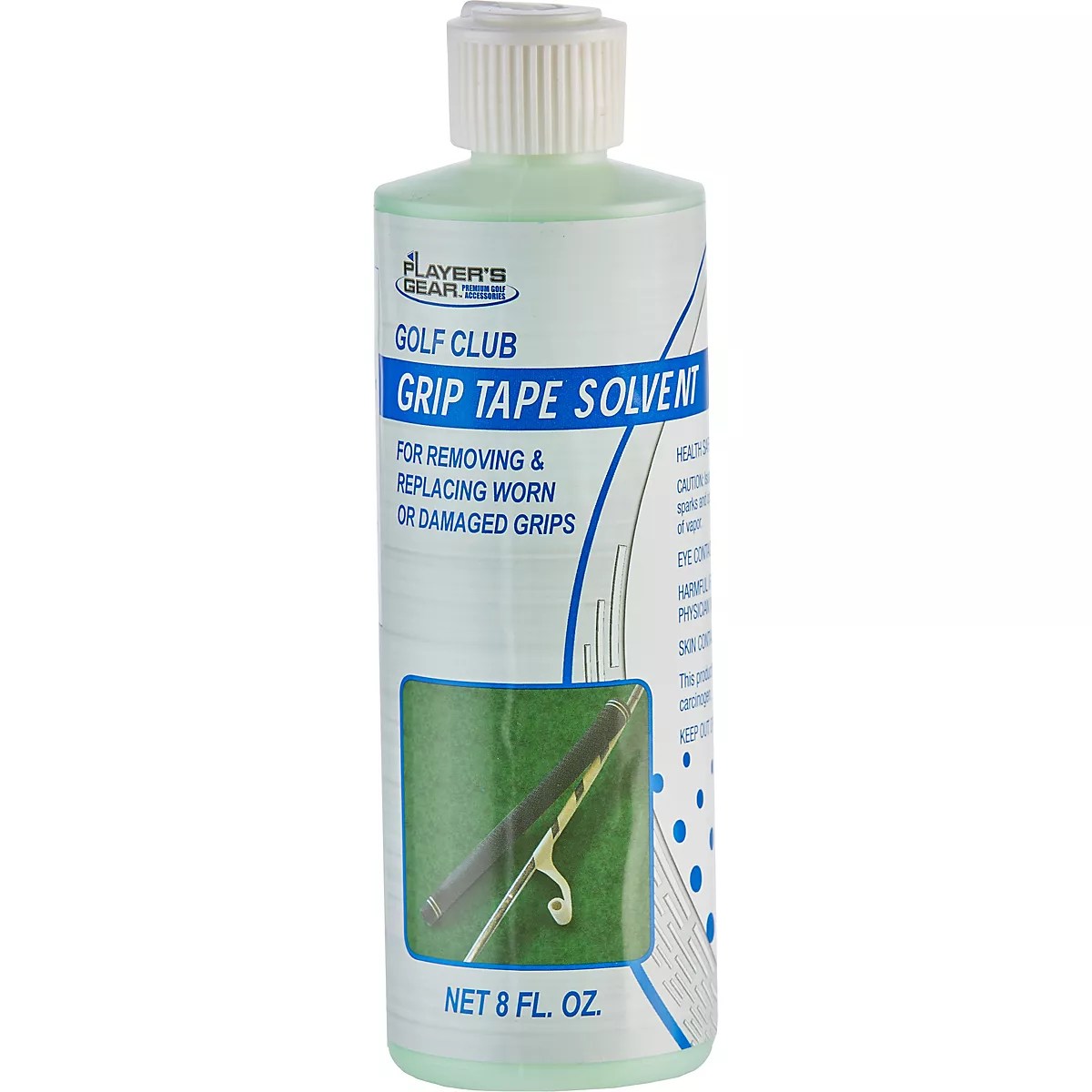 Players Gear 8 oz Golf Club Grip Tape Solvent Academy