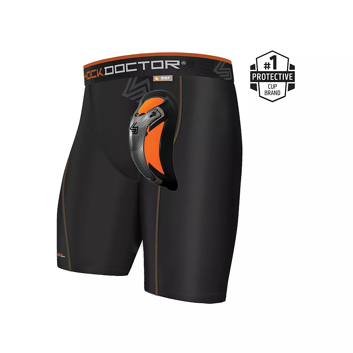 Shock Doctor Ultra Cup Ultra Pro Compression Shorts Academy
