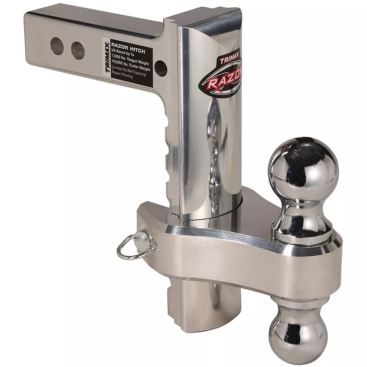 TRIMAX 8 in Aluminum Adjustable Hitch Academy