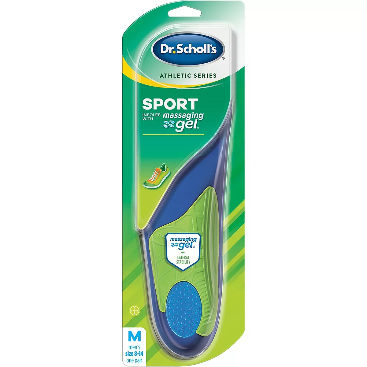 Dr. Scholl's Men's Athletic Series Sport Insoles Academy