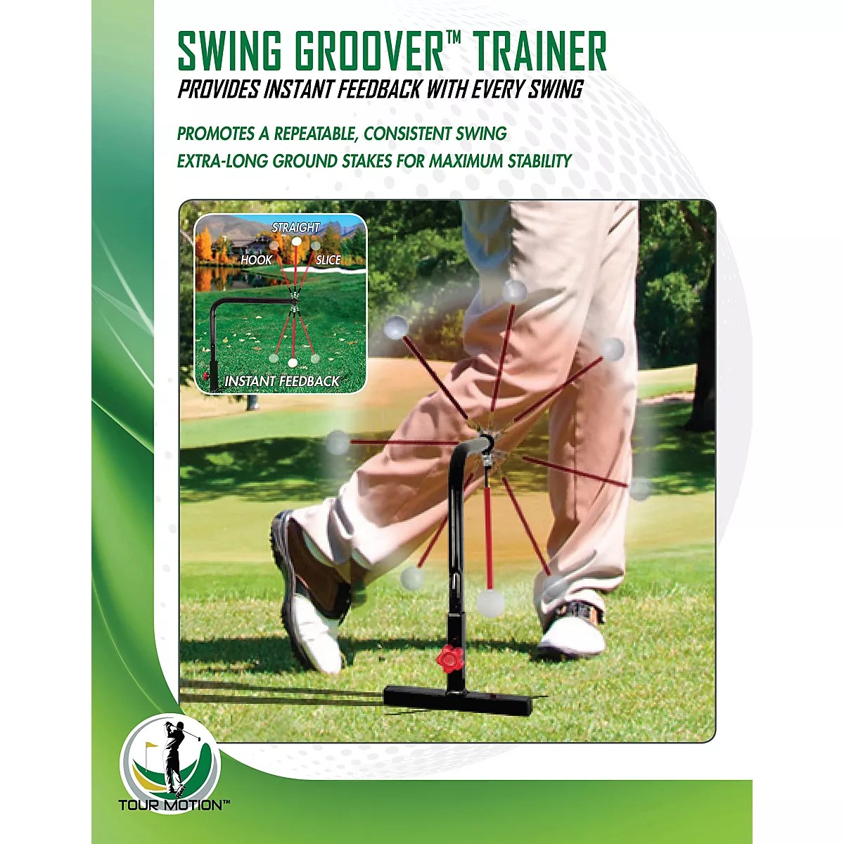 Tour Motion Golf Swing Groover Trainer Academy