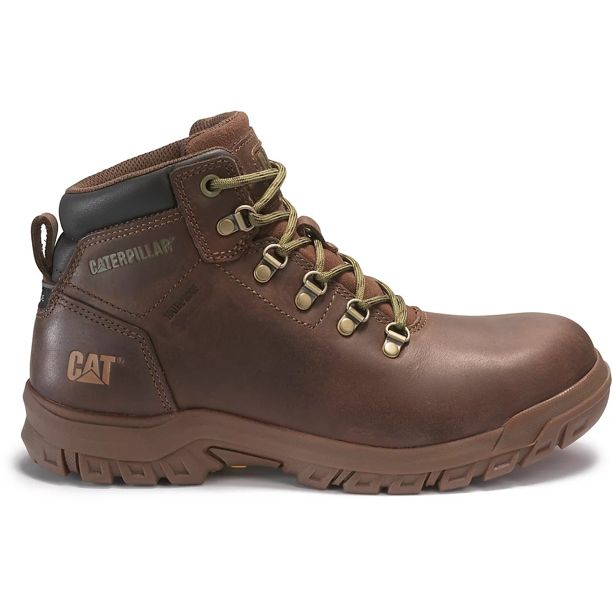 Cat Footwear Women's Mae Steel Toe Lace Up Work Boots Academy