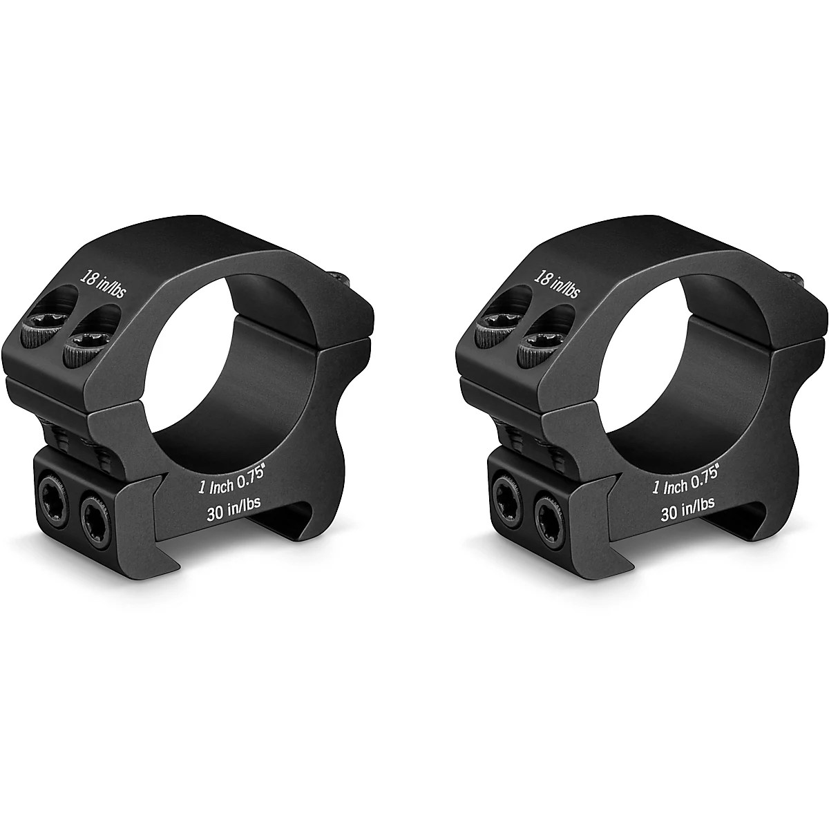Vortex Pro Series 1 in Low Riflescope Rings Academy