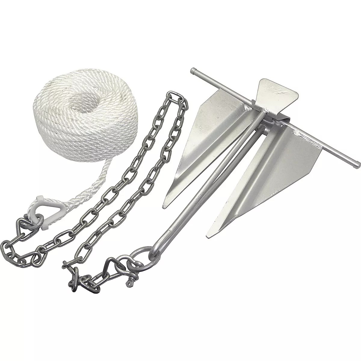 Shoreline Marine 7 Slip Ring Anchor Kit Academy