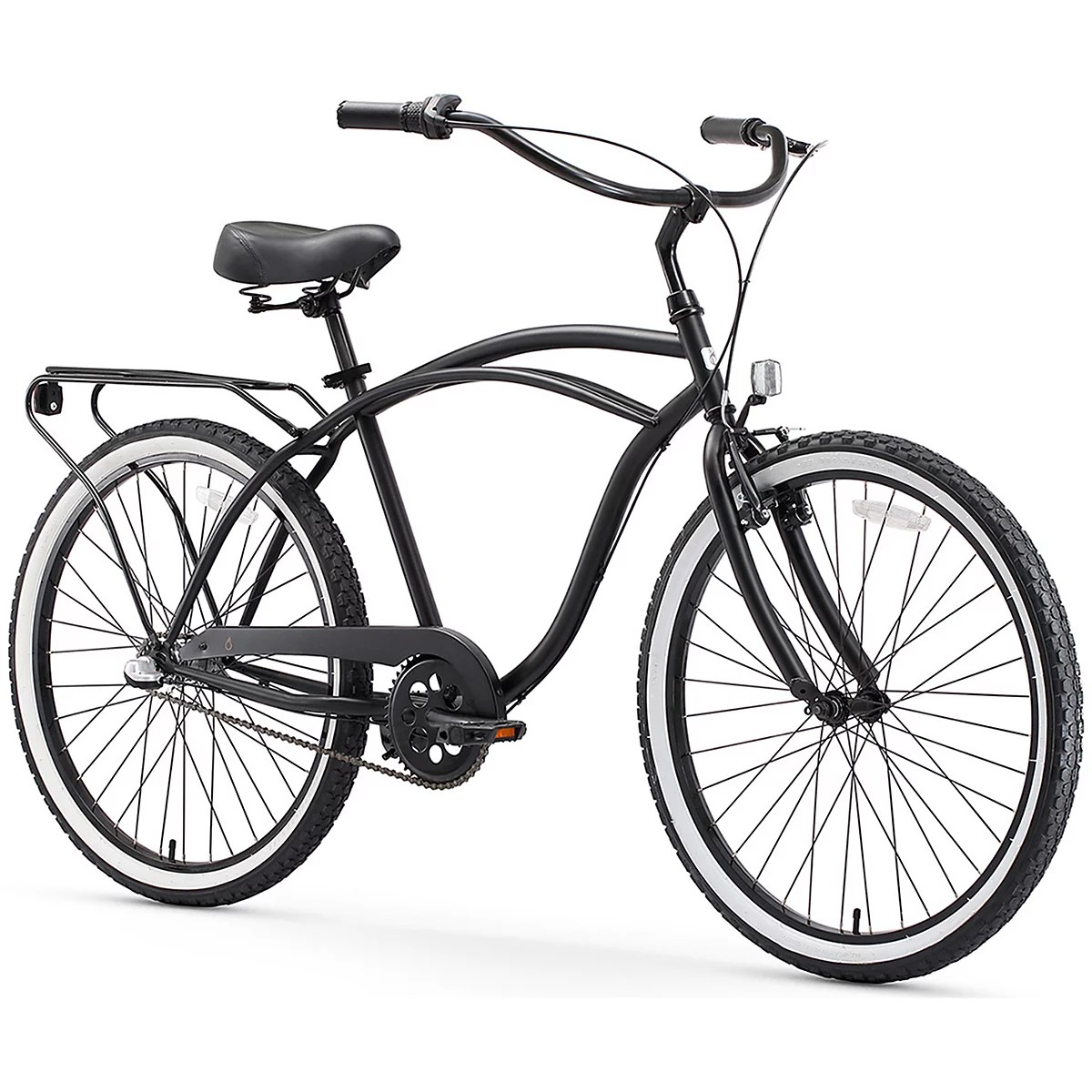 sixthreezero Men's Around the Block 24 in 3Speed Beach Cruiser Bicycle