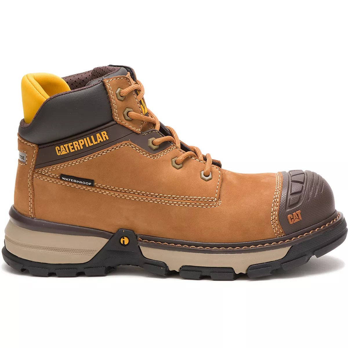 Caterpillar Women's Excavator Superlite NanoToe WP Work Boots Academy