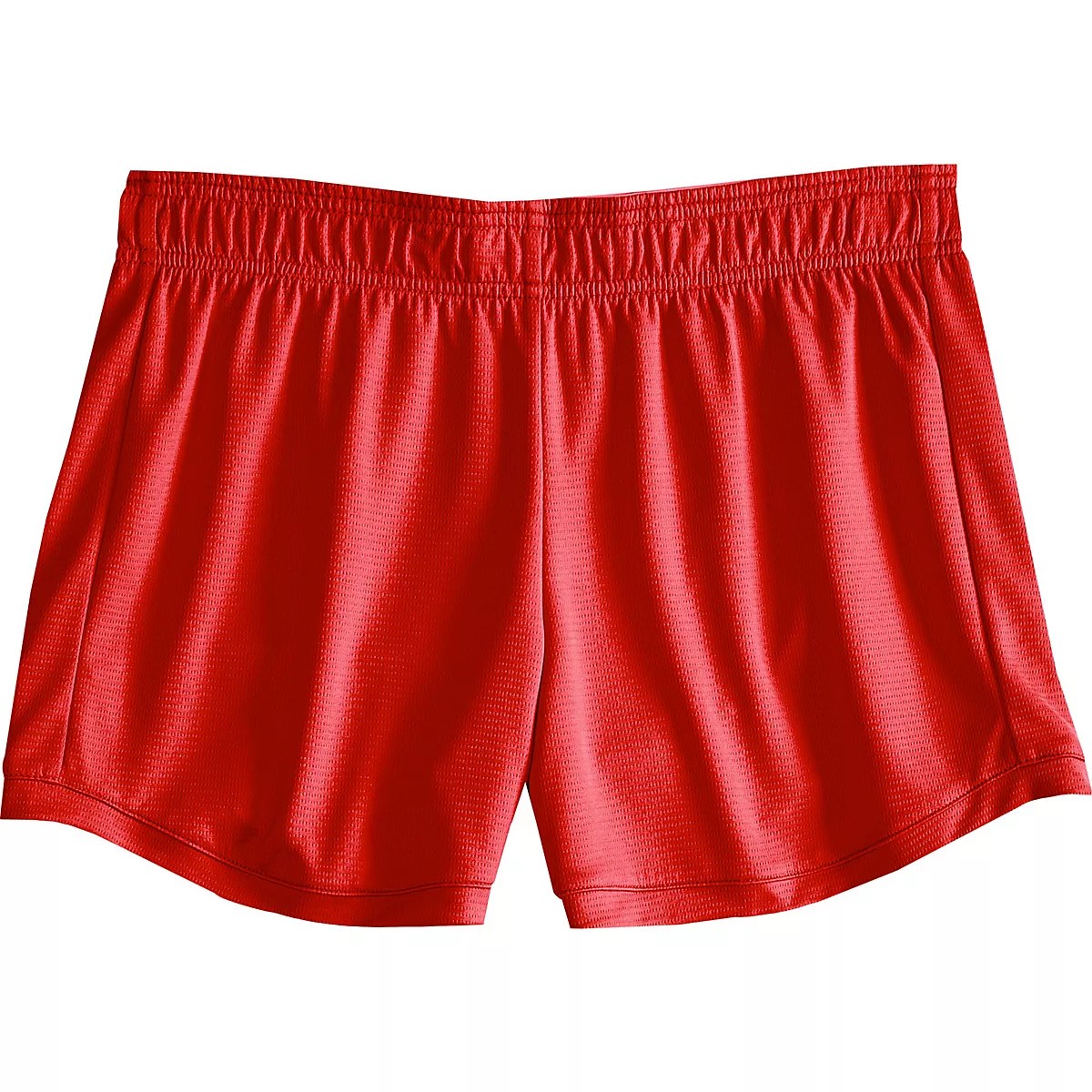BCG Women's 2Tone Athletic Mesh Shorts 4.5 in Academy