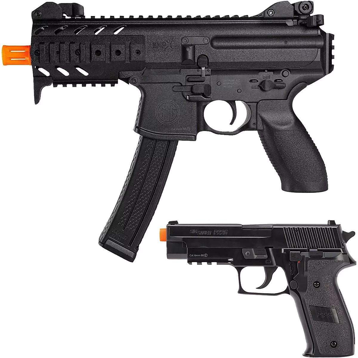 SIG SAUER MPX/P226 6mm Spring Airsoft Kit Academy