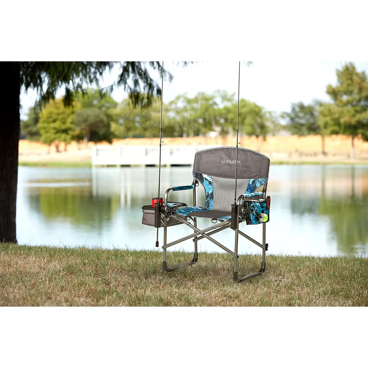 Magellan Outdoors XL Fishing Director's Chair Academy