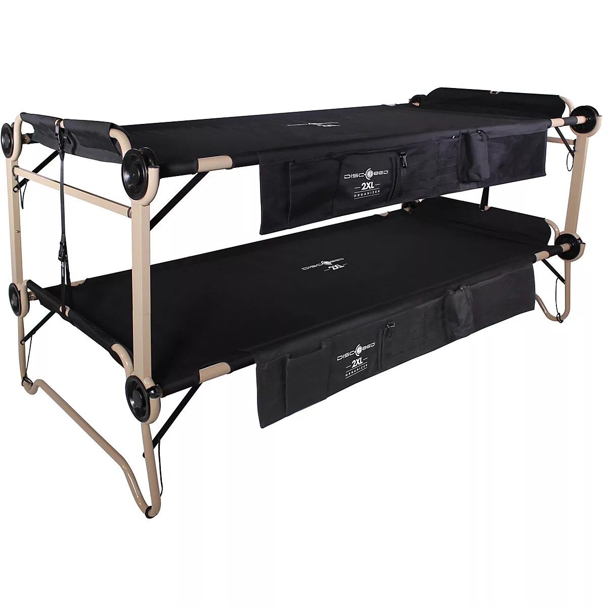 DiscOBed 2XL with Organizers Cot System Academy
