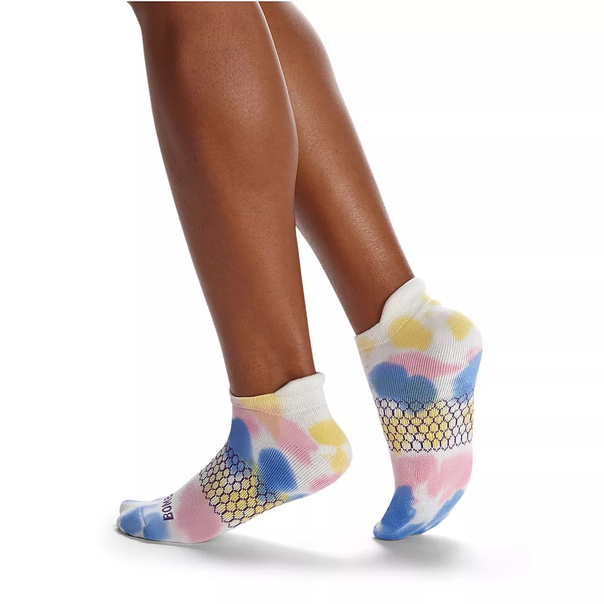Bombas Adult's NoShow Tie Dye Socks Academy