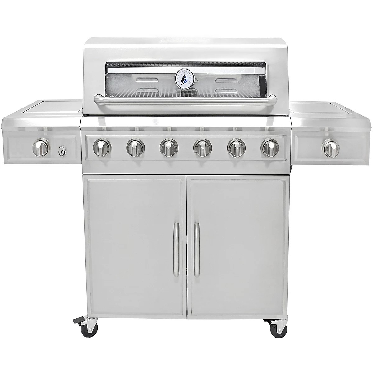 3 Embers 6Burner Dual Fuel Propane Gas Grill Academy