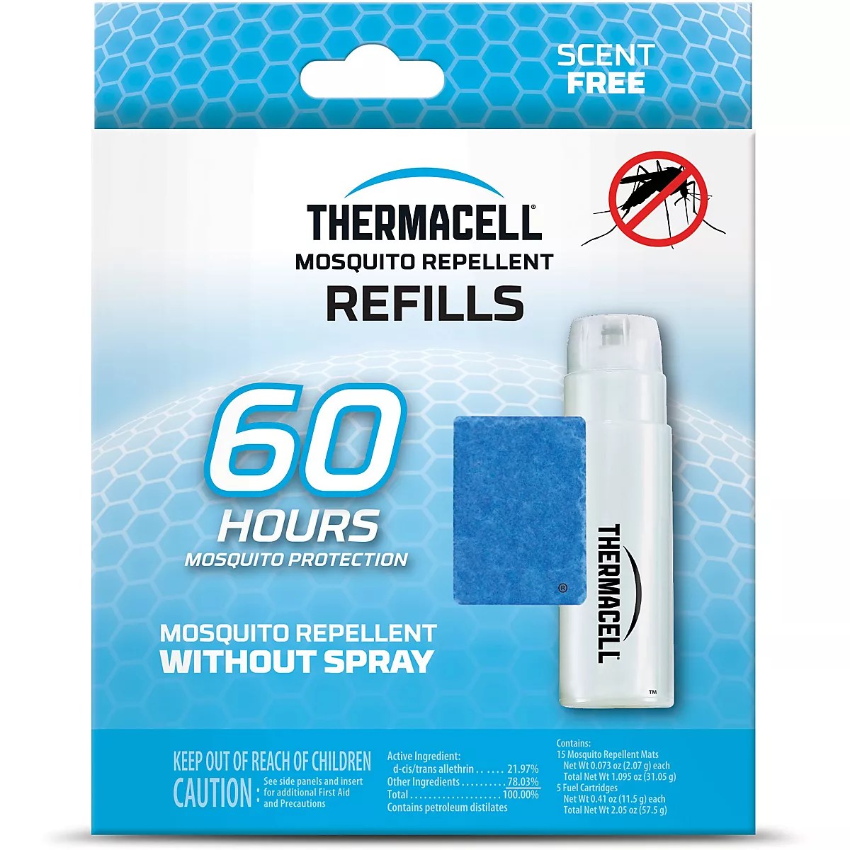 ThermaCELL Original 60Hour Repellant Refill Academy