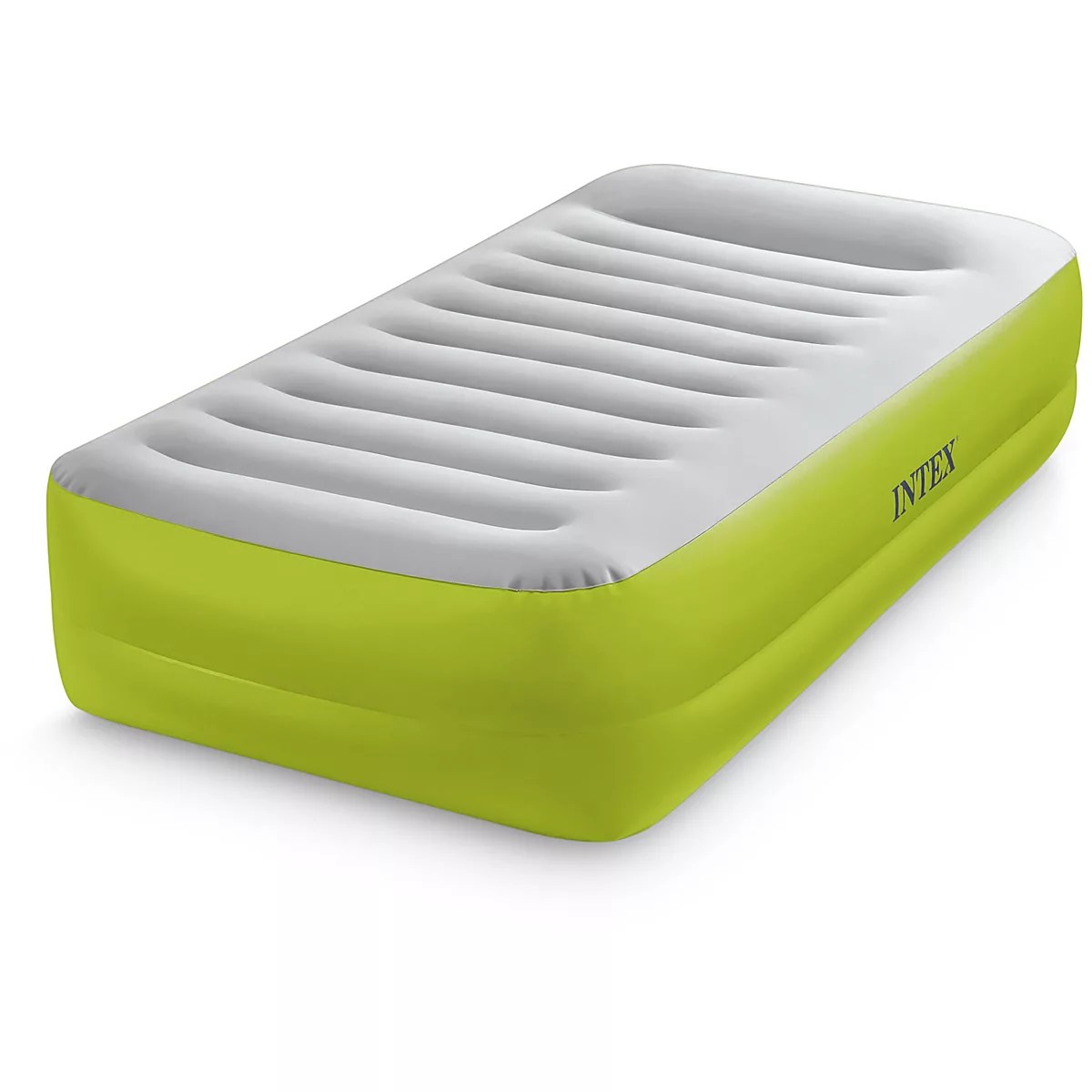 INTEX Passport Series Elevated Twin Airbed with Pump and Pillow Rest