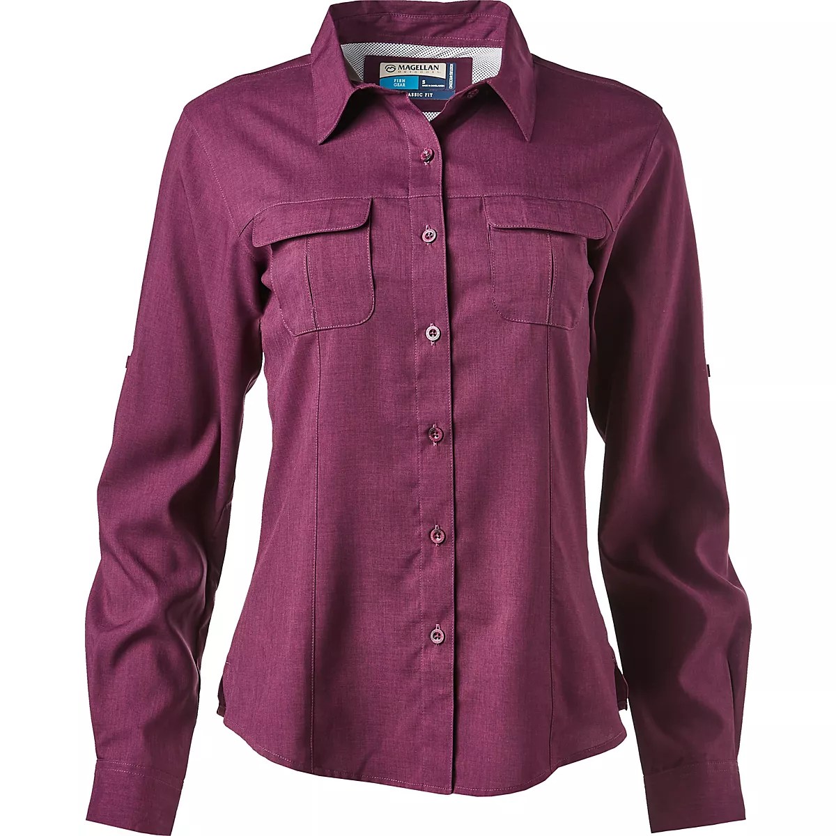 Magellan Outdoors Women's Aransas Pass Long Sleeve Shirt Academy